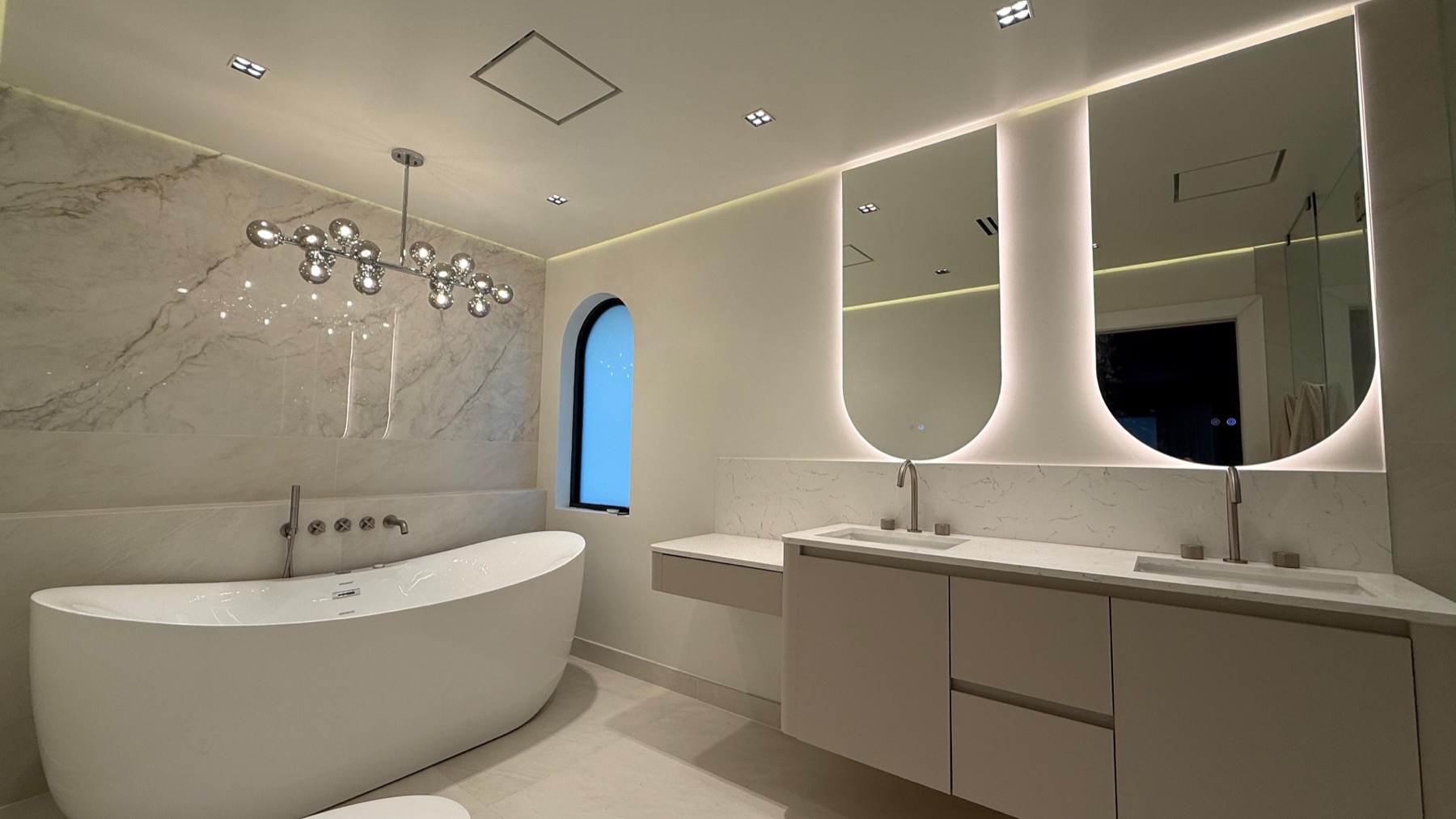 Luxury remodeling detail
